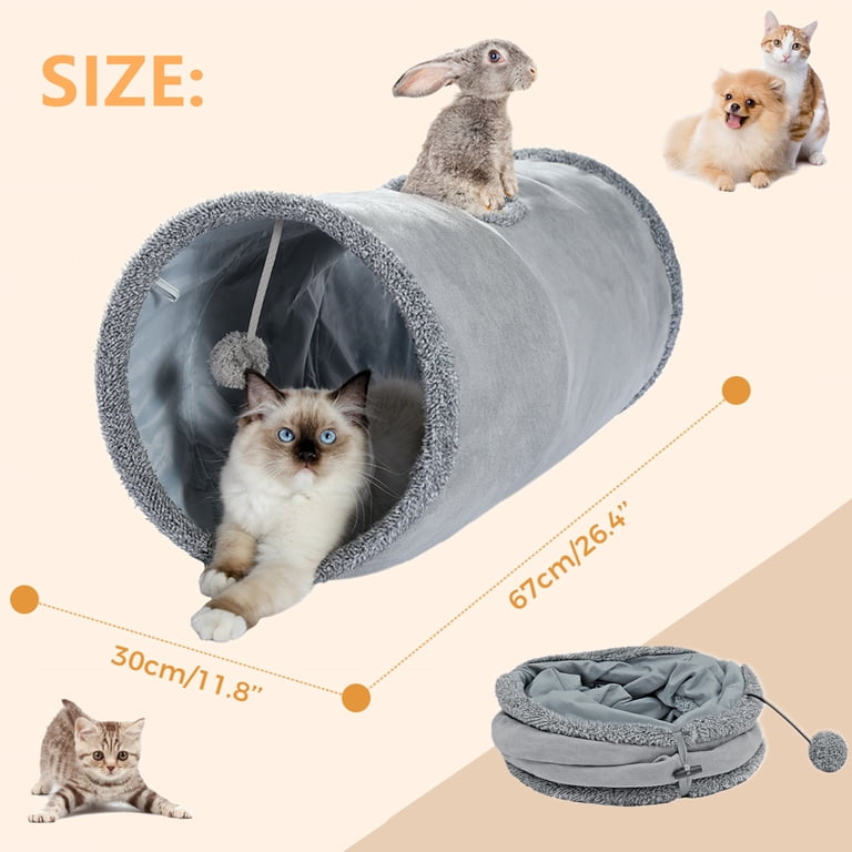 Pawz Road Collapsible Cat Tunnel Play Toy photo 4