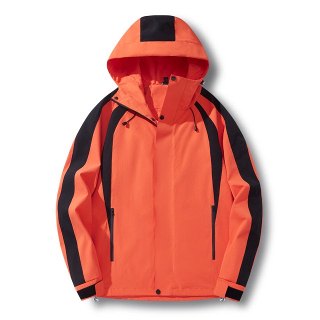 Veste de Couture Extérieure Automne Nouvelle Couche Simple Fine Coupe-Vent Imperméable pour Couple