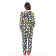 thumbnail image 2 of #followme Winter Print Adult Onesie (Ducky, X-Large), 2 of 3
