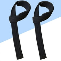 SWETRACE Wrist Strap For Weightlifting Men Black Cotton 1 Pair