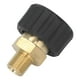 thumbnail image 5 of Adaptador para lavadora a presión, latón, goma, anticorrosión, G1/4 pulgadas a M22 x 1,5 mm, rosca de manguera para lavadora a presión para reemplazo, 5 of 8