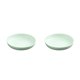 thumbnail image 1 of Bearachild anticaída irrompible estilo nórdico ligero paja de trigo comida banquetes platos platos cocina verde 21cm Verde 21cm 2piezas Bearachild CBP441879, 1 of 5