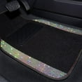 thumbnail image 2 of Shining Rhinestones Carpet, Bling Crystal Diamond Sparkly Glitter Car Floor Mats with Anti-Slip PVC Heel Pad Automotive Universal for SUV,Sedan,Car,Van,4pcs for Girl Women, 2 of 9
