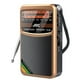 thumbnail image 1 of Pocket Radio Portable Mini Full Band Radio AM/FM/SW Radio with Rechargeable Battery Support Earphone, 1 of 5