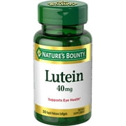 Nature's Bounty Lutein Softgels, Supports Eye Health, 40 Mg, 30 Ct