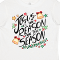 thumbnail image 4 of Inktastic Jesus is the Reason for the Season Christmas Bells and Stars Boys or Girls Toddler T-Shirt, 4 of 5