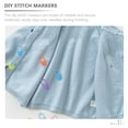 thumbnail image 3 of 80Pcs Knitting Stitch Markers Colorful Stitch Markers Knitting Crochet Stitch Markers, 3 of 8