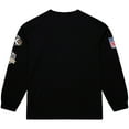 thumbnail image 3 of Men's Mitchell & Ness  Black Baltimore Ravens Training Camp Vintage Logos Long Sleeve T-Shirt, 3 of 5