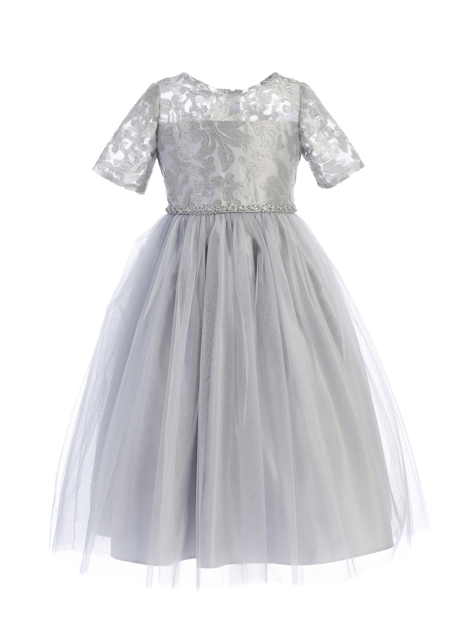 grey christmas dress