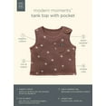 thumbnail image 5 of Modern Moments by Gerber Baby Neutral Organic Tank Top With Pocket, Sizes 0/3 Months - 24 Months, 5 of 7