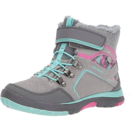 

Merrell Unisex-Child M-Moab FST Polar Mid a/C WTRPF Hiking Boot Little Kid 4-8 Years 2 Wide Little Kid Grey/Multi