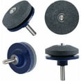 thumbnail image 1 of Lawn Mower Blades, 4, Sharpener, All Hand Drill with Lawn Mower Sharpener (Blue), 1 of 1