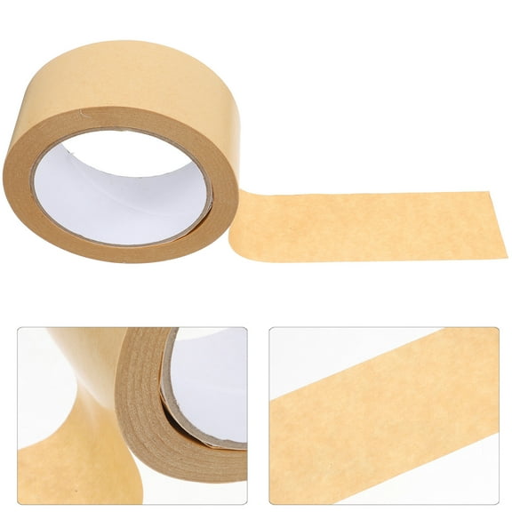 Water Activated Gummed Kraft Paper Tape Kraft Packaging Tape Reinforced Gummed Tape 45MMx25M