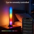 thumbnail image 4 of Led Light Bar With Remote Control Rgb Color Changing Bluetooth Music Sync Ambient Lighting 1*Light 1*Remote Control For Gaming Desktop Decor, 4 of 6
