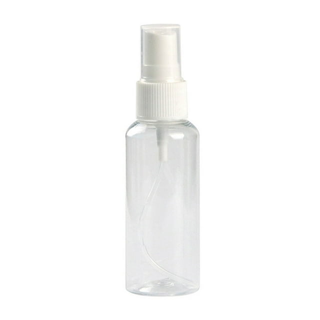serony Spray Bottle Transparent Plastic Cosmetic Sprayer Portable Storage Spraying Container, 60ml