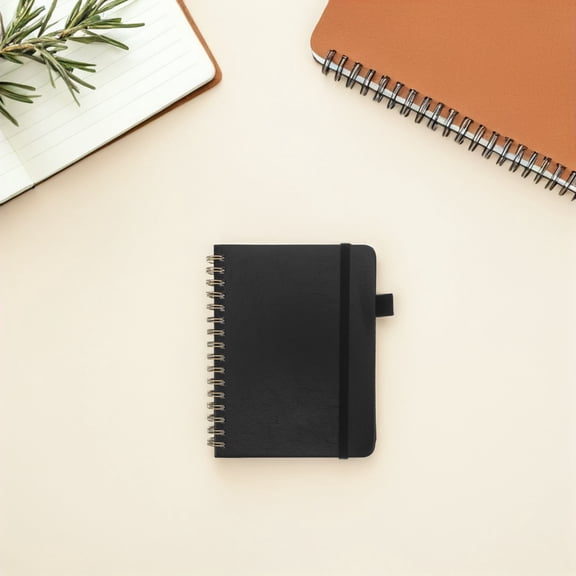 TITINICE A6 Personal Address Notebook, Black, Comprehensive Recordkeeping, Portable