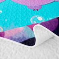 thumbnail image 5 of Erosebridal Cute Axolotl Twin Quilt Set, Sea Wildlife Twin Coverlet Set, Pink Reversible 2 Pieces, 1 Bedspread and 1 Pillowcase, 5 of 7