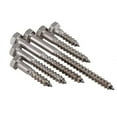 thumbnail image 2 of 1 Pcs 304 Stainless Steel External Hex Tapping Brick Wood Screws M12x200mm., 2 of 4