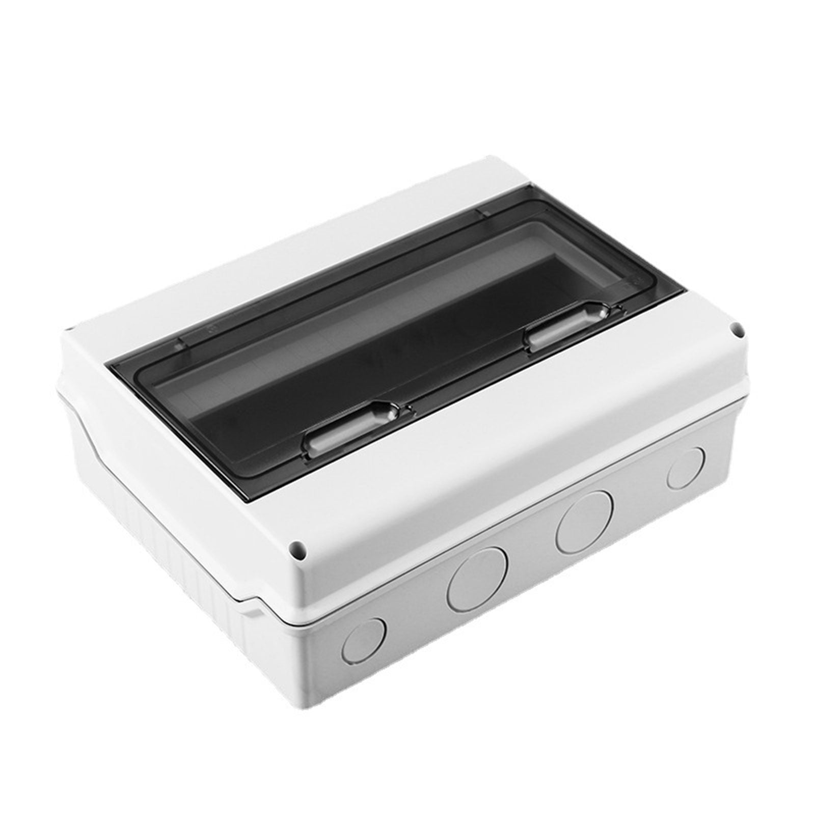 3-18Ways Plastic Distribution Protections Box Waterproof Electric Junction Box for Indoor Outdoor Wall