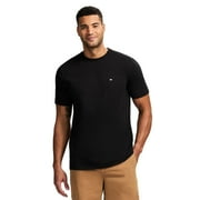 Men's Caterpillar Cat Logo Pocket Tee Color: Pitch Black Size: M
