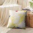thumbnail image 4 of LALILO Throw Pillow Covers Floral White And Tulip Accent Art Cushion Cover 18" x 18", 2 Pack, 4 of 6