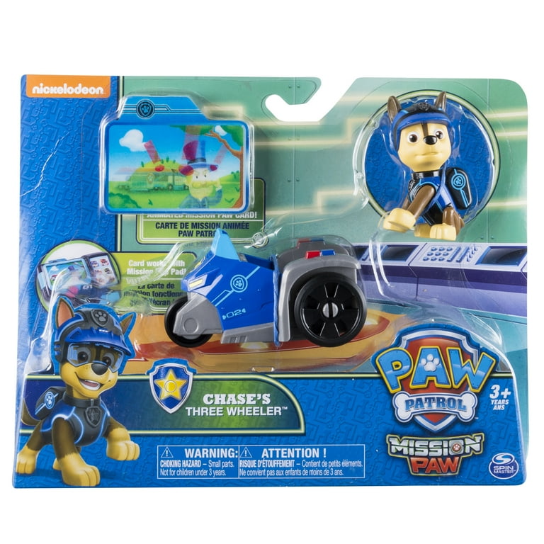 Tanzania Retaliate komplet Paw Patrol Mission Paw - Chase's Three Wheeler - Figure and Vehicle -  Walmart.com