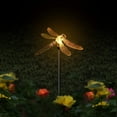 thumbnail image 5 of Yesbay Lawn Light Decorative Solar Powered Plastic Animal Shape LED Outdoor Lamp Stake Pile for Garden,Hummingbird#, 5 of 8