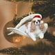 thumbnail image 5 of Adornos navideños, adornos navideños, regalos navideños, colgante decorativo de perro, colgante para árbol de Navidad, accesorios decorativos, colgante de ángel, 5 of 5