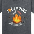 thumbnail image 4 of Inktastic I Love Camping Campfire, Hot Dog, Marshmallows Youth T-Shirt, 4 of 5