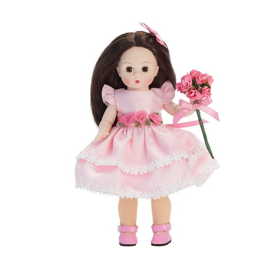 Madame Alexander 8-inch A Birthday Wish Collectible Doll, Light Skin/Brown Eyes/Brunette
