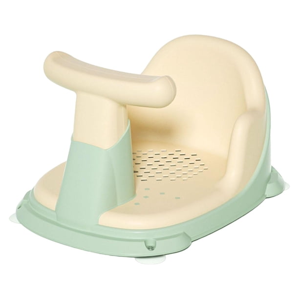 Asiento de bañera antideslizante para bebés con ventosa para baño de niños y bebés como se describe