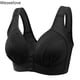 thumbnail image 3 of Sujetador con cierre frontal para mujer, lencería Sexy sin aros, Push Up, talla grande, 3 of 4