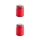thumbnail image 3 of Wosthever Soporte para palillos de Dispensador de palillos Utensilio de cocina Superficie lisa exquisita Sin rebabas Palillos de Rojo 2piezas, 3 of 6