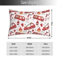 thumbnail image 4 of Vsdgher Fire Truck Print Pillow Cases -Iconic Collection Pillowcases -Extra Soft, Not easy to deform,not pilling Export quality, 4 of 8