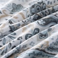 thumbnail image 5 of NEWLAKE Duvet Cover Set Reversible Cotton Comforter Cover, 3-Piece, White, Floral, Cotton Bedding Set, Queen, 5 of 9