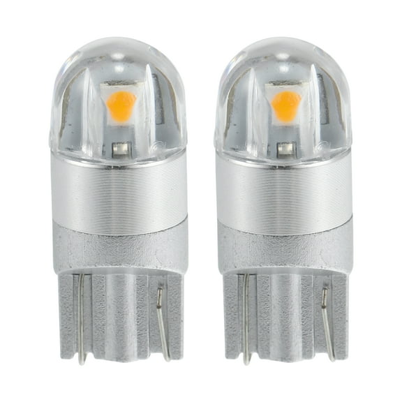 2pcs DC 12V T10 W5W Car LED Light for Turn Light Signal Lights Amber for Car Internal
