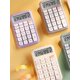 thumbnail image 2 of 1pc Colorful Calculator, Specialized For Office, Finance, Student Use, Adds A Pop Of Color To Your Desk, 2 of 4