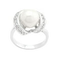thumbnail image 2 of Single Pearl Cocktail Ring Size 9, 2 of 3