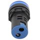 thumbnail image 2 of 10Pcs Blue LED Signal Light AD16‑22DS High Brightness LED Indicator for EquipmentAC/DC110V, 2 of 4