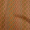 thumbnail image 1 of oneOone Rayon Brown Fabric Dot Dress Material Fabric Print Fabric By The Yard 56 Inch Wide, 1 of 4
