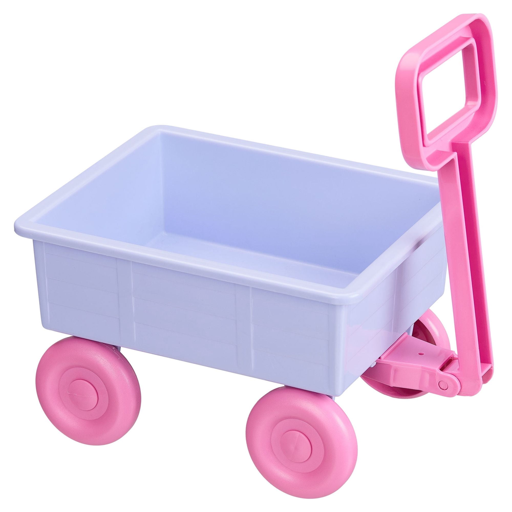 My Sweet Love 13" Pink & Teal Baby Doll and Wagon Play Set, 6 Pieces Included