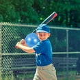 thumbnail image 3 of TABLZONE 4 Pcs Balle de Softball Bleue PVC Entraînement au Lancer Fournitures de Softball, 3 of 4