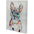 thumbnail image 3 of Northlight French Bulldog Watercolor Canvas Wall Art - 19.5" x 15.75", 3 of 5