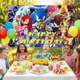 thumbnail image 7 of Sonic Backdrop,43.3"* 70.8" Sonic Birthday Backdrop Sonic Photo Backdrop Sonic Party Backdrop, Sonic Theme Backdrop for Sonic Party Favors, 7 of 7