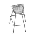 thumbnail image 6 of Madeline 41.73" Barstool with Seat Cushion in Charcoal Grey and White, 6 of 7