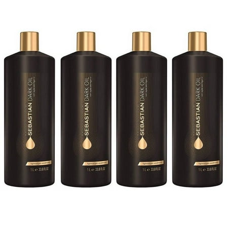 Sebastian Dark Oil Lightweight Conditioner 33.8 oz (Pack of 4)