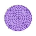 thumbnail image 4 of Almohadilla de de pies, estera de acupresión, estera de baño, estera sensorial, placa para dedos del pie, almohadilla de para oficina, redondo violeta, 4 of 8