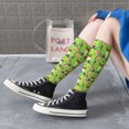 thumbnail image 5 of Sikiie Cute Green Frog Knee Socks, High Socks Long Stretchy Sock Women Knee High Stocking, Long Socks for Women, 5 of 6