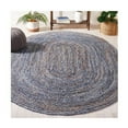 thumbnail image 3 of Safavieh Cape Cod 202 Rugs, Blue / Natural, 5' X 8' , Oval, 3 of 5