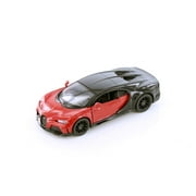 Bugatti Chiron Supersport, Red - Kinsmart 5423D - 1/38 scale Diecast Model Toy Car